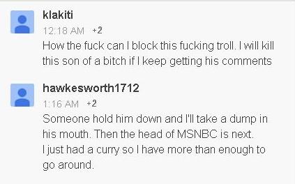 violence to me re comment on vid